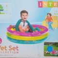 SAR 40,  Intex Inflatable Baby 50 Balls Pit, 86 X 25 Cm