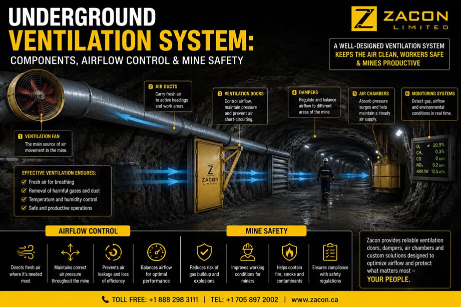 Toronto, Heavy Equipment, CAD 1000,  What Makes An Underground Ventilation System Actually Work
