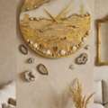 SAR 150,  Handcrafted 30 Cm Wall Clock/Unique Home Decor & Gifts.