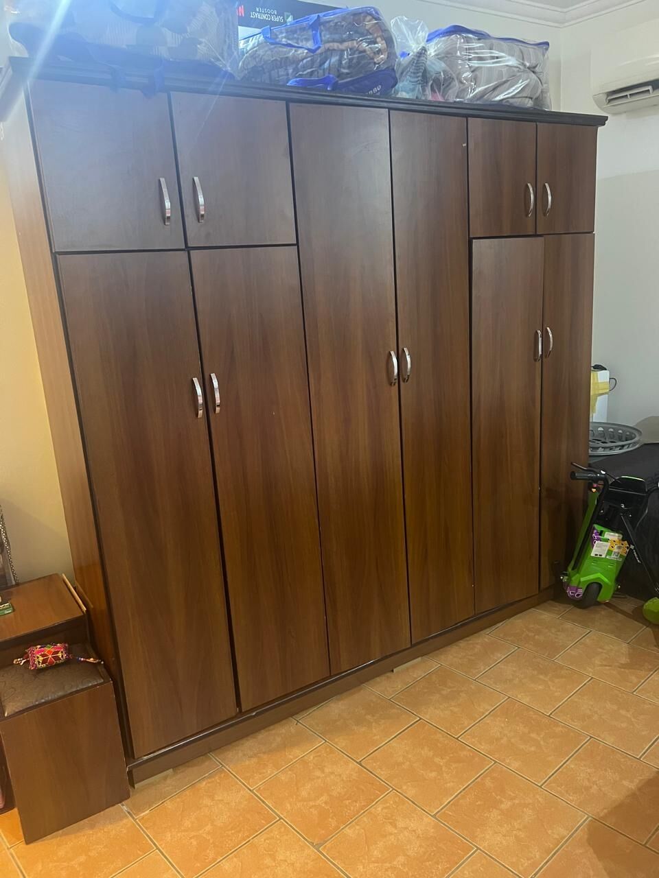 Riyadh, Furniture, SAR 500,  Used Wardrobe And Bed For Sale