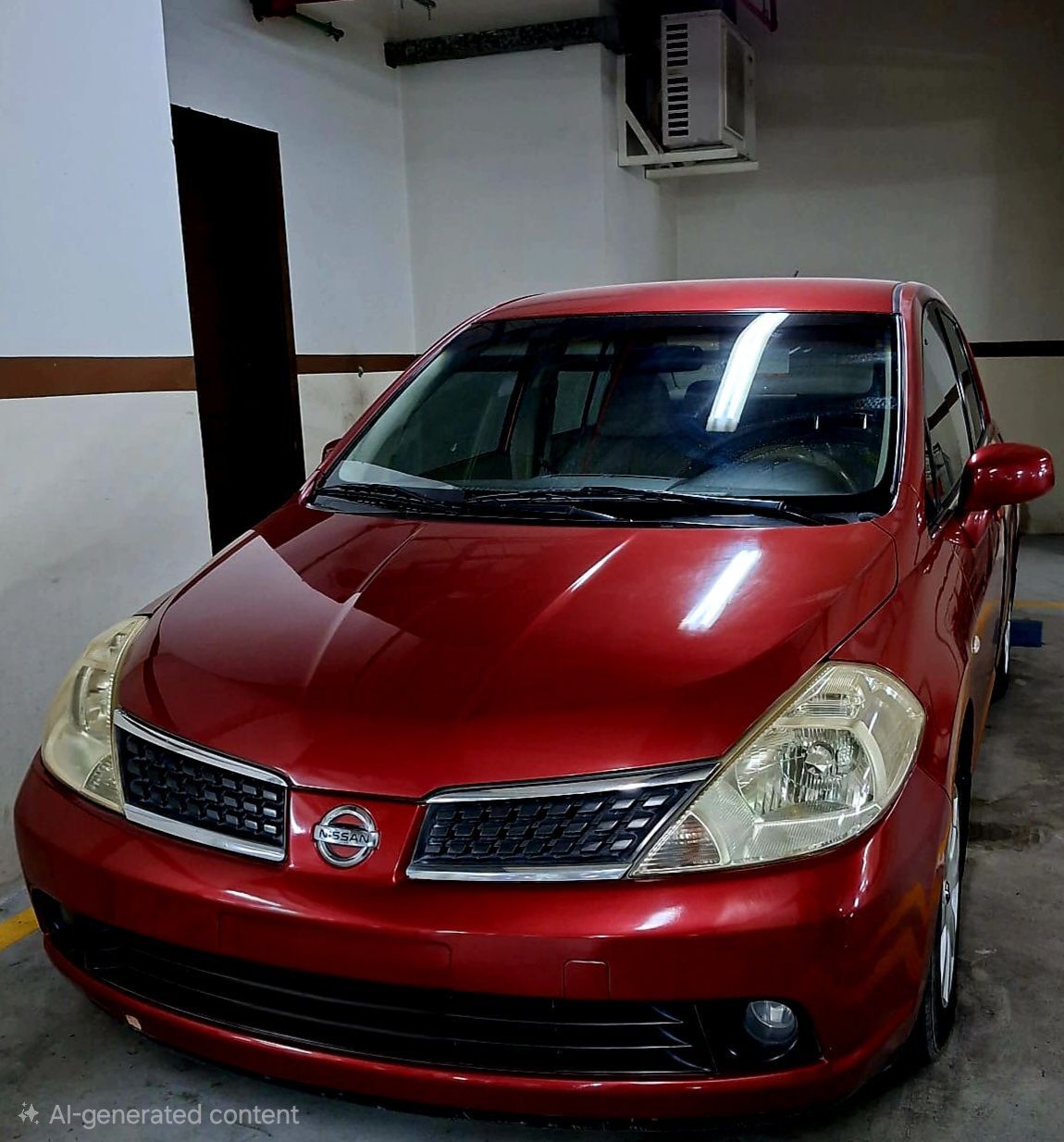 Manama, Vehicles, Cars & Trucks , BHD 1150,  Nissan Tiida,  2008,  Automatic,  200000 KM,  For Sale Is A Reliable   1.6. This Practical Hatchback Is The Perfect City