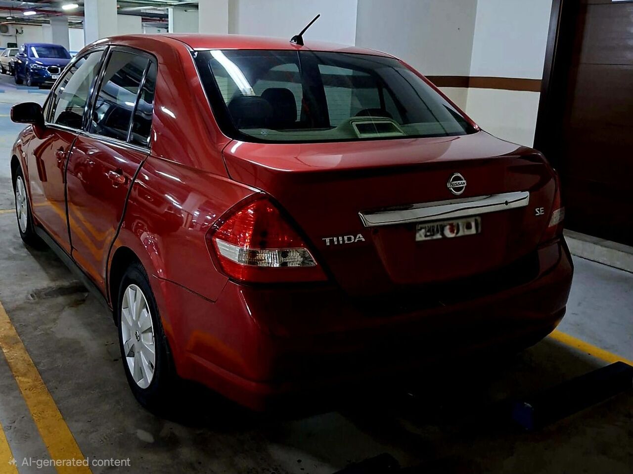 Manama, Vehicles, Cars & Trucks , BHD 1150,  Nissan Tiida,  2008,  Automatic,  200000 KM,  For Sale Is A Reliable   1.6. This Practical Hatchback Is The Perfect City