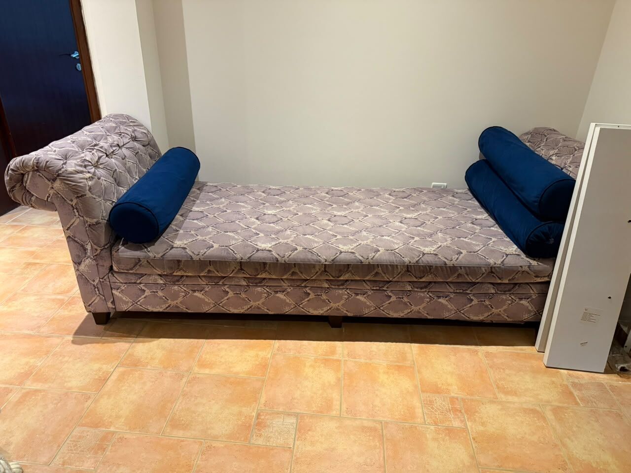 Al Rawabi, Furniture, SAR 300,  Queen Size Bed With Medicated Mattress &ndash;  Sofa Couch