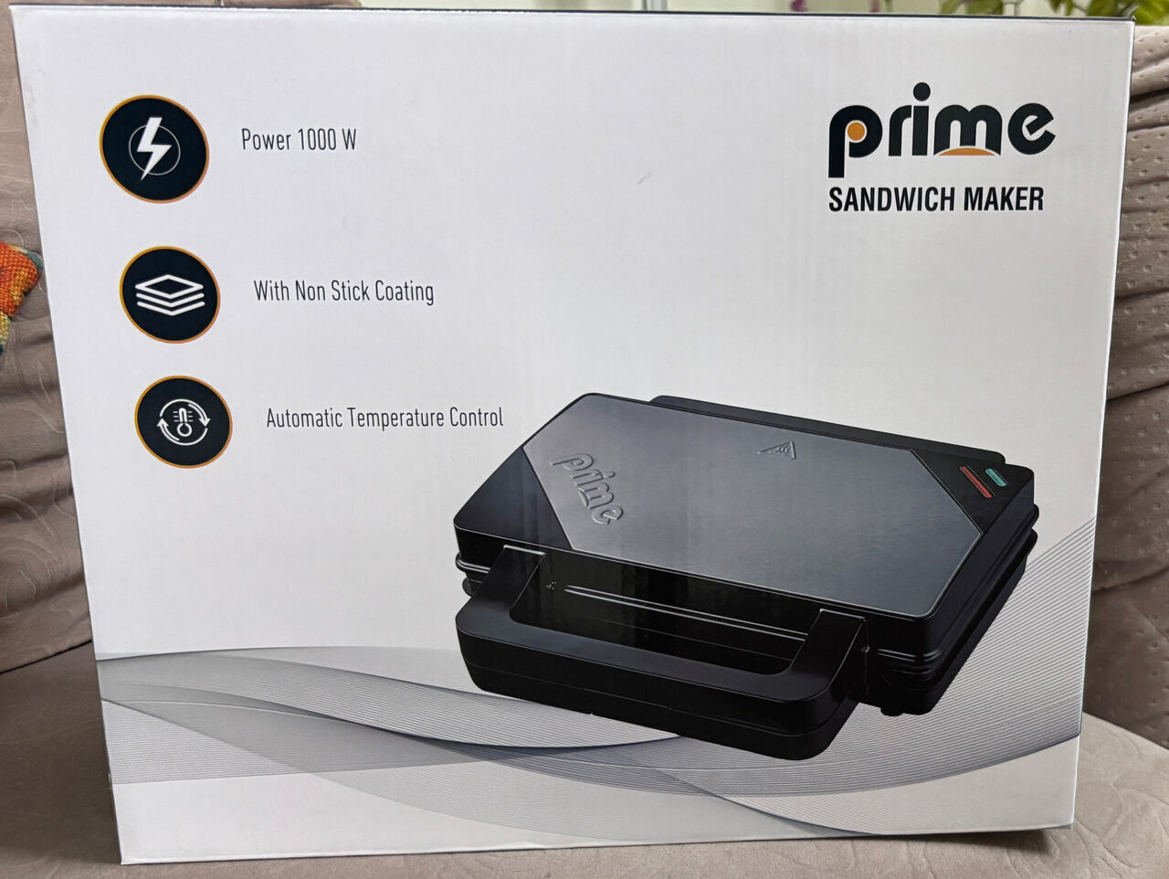 Jubail, Appliances, SAR 35,  Prime Sandwich Maker 15days Used