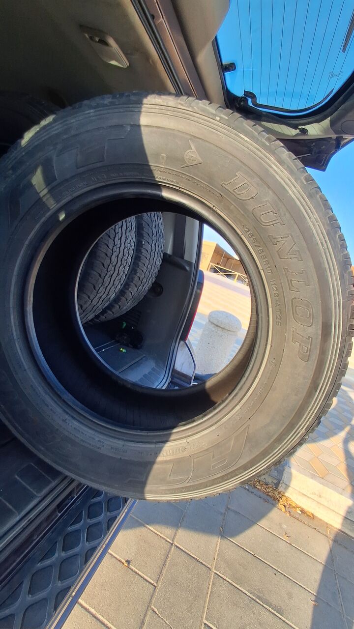 Jubail, Vehicles, Cars & Trucks , SAR 250,  Used Tyres Size 265/65 R17,  2024,  1234 KM,  Dunlop All-Terrain Tyres Size 265/65 R17