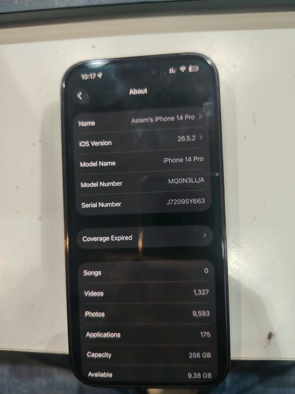 Riyadh, Mobile Phones, SAR 2100,  Iphone 14 Pro 256gb BH 82 E-Sim Black