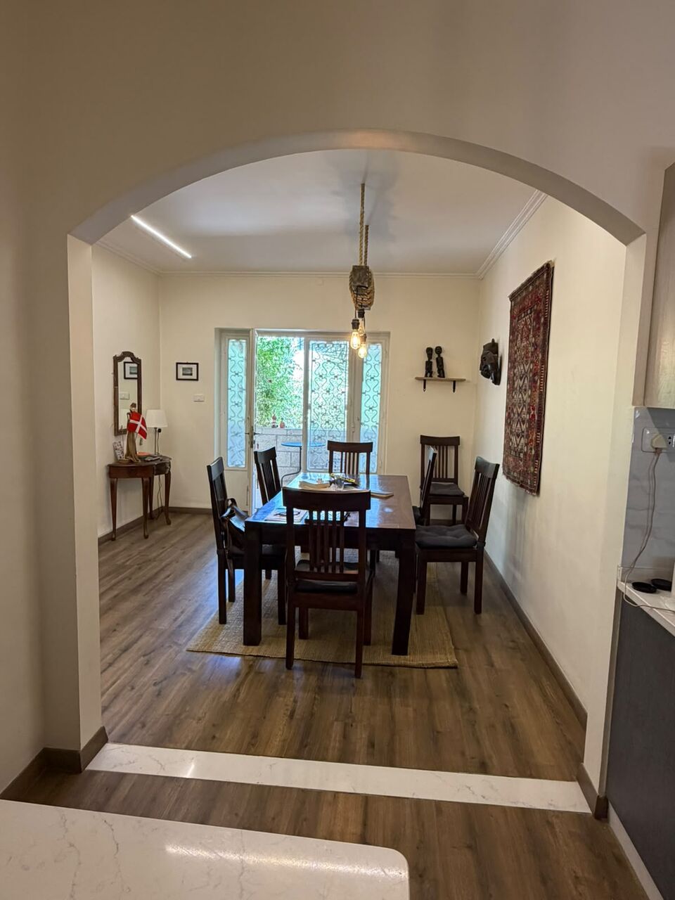 Jabal Al-Weibdeh, Apartments, Flats, Houses & Villas, JOD 12500/year,  Furnished,  2 BR,  Heritage Ground Floor Fully Furnished 2B Apart With Garden In Jabal Webdeh 00962777688956