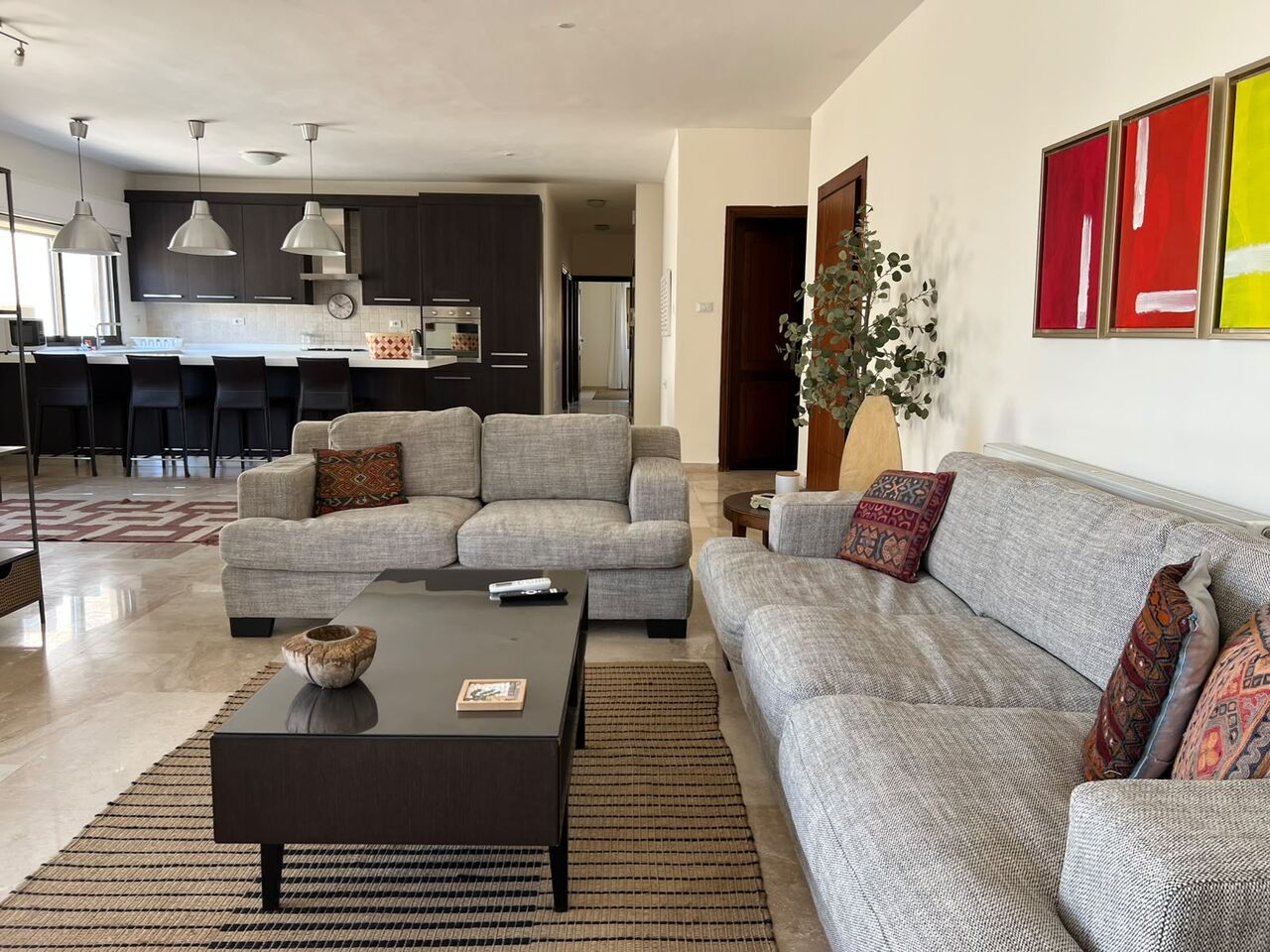 Jabal Al-Weibdeh, Apartments, Flats, Houses & Villas, JOD 16000/year,  Furnished,  3 BR,  Fully Furnished 3B Apart With Baconly In Jabal Webdeh 00962777688956