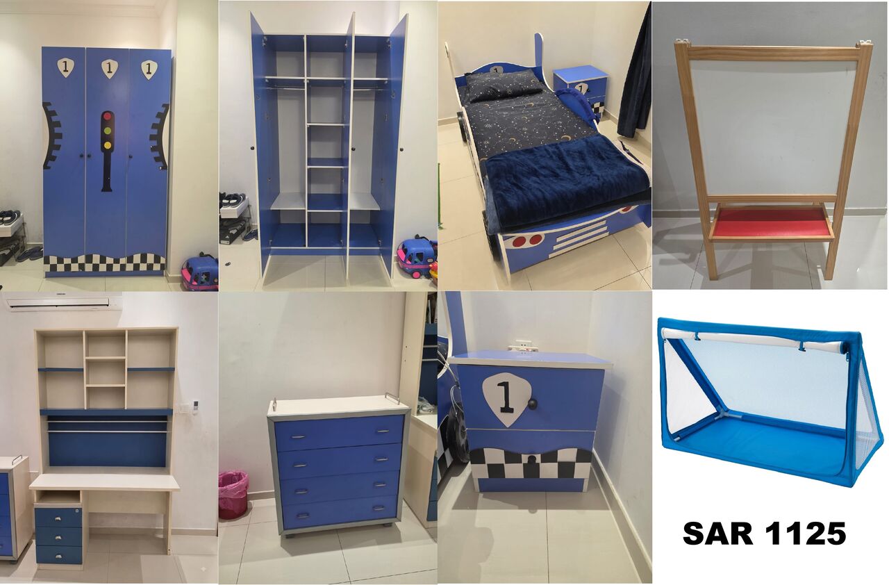 Jeddah, Furniture, SAR 1,  Home Furniture - Car Bed - Princess Wardrobe - Cheap Price