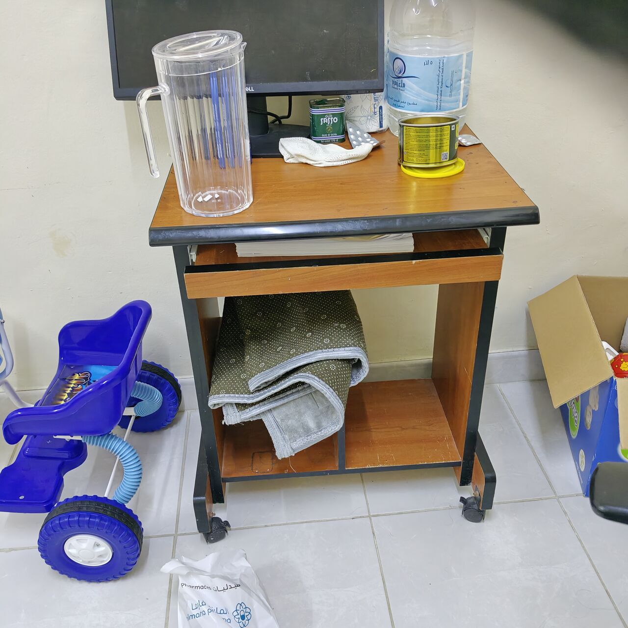 Al Nakhil, Furniture, SAR 150,  Computer Table In Excellent Condition