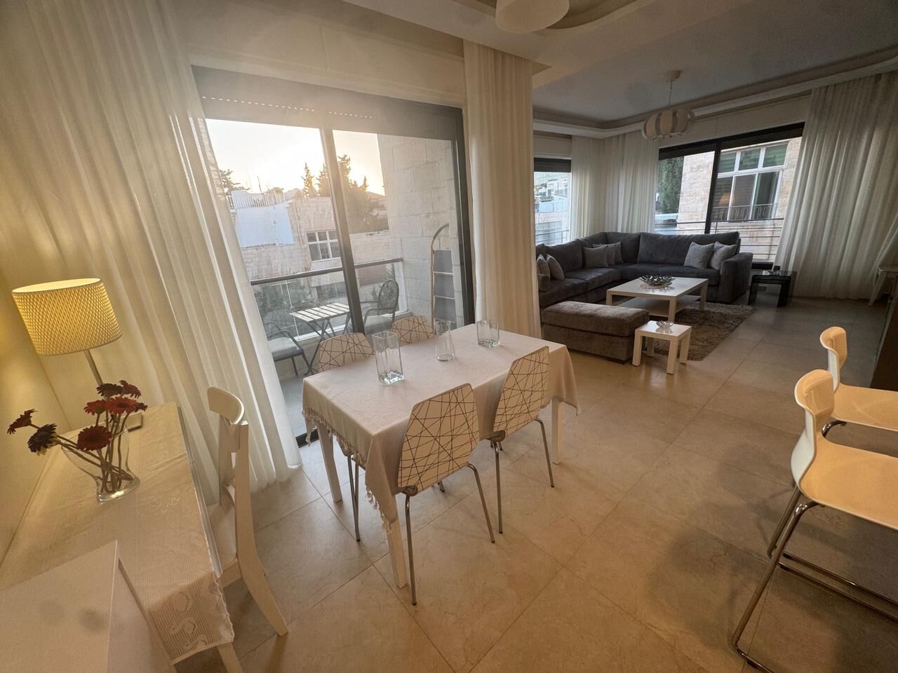 Abdoun, Apartments, Flats, Houses & Villas, JOD 12500/year,  Furnished,  2 BR,  Fully Furnished Two Bedroom Apartment With Baconly In Abdoun 00962777688956
