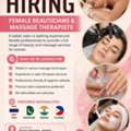We&rsquo;re Hiring &ndash; Female Beauticians & Massage Therapists