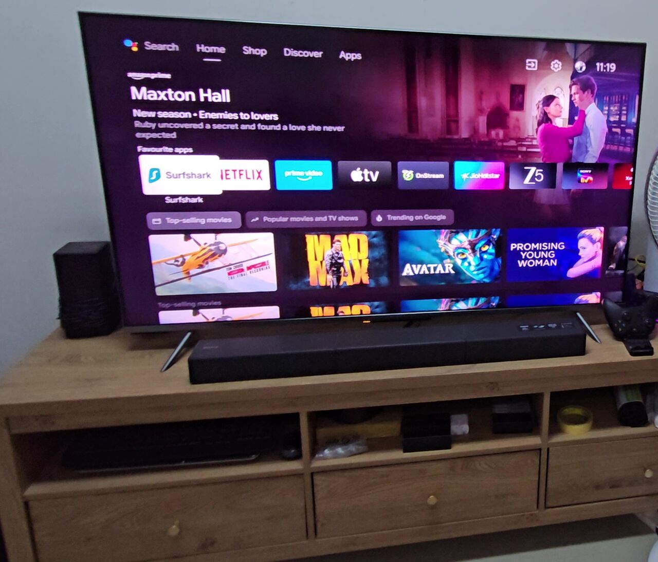 Khobar, Electronics, SAR 1650,  Xiaomi 55"QLED TV &ndash; Excellent Condition &ndash; Khobar