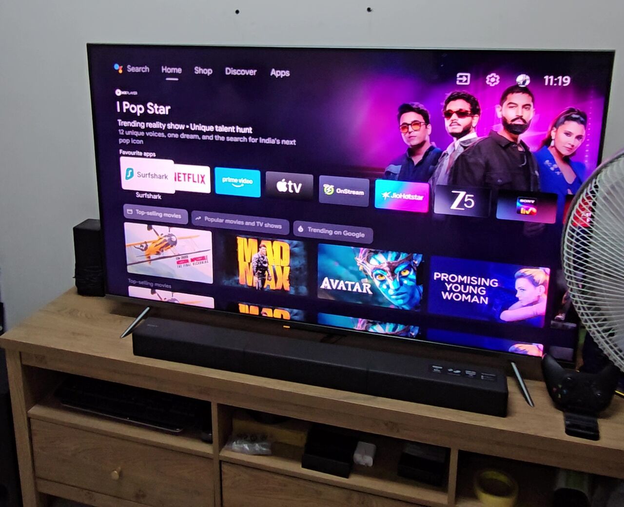 Khobar, Electronics, SAR 1650,  Xiaomi 55"QLED TV &ndash; Excellent Condition &ndash; Khobar