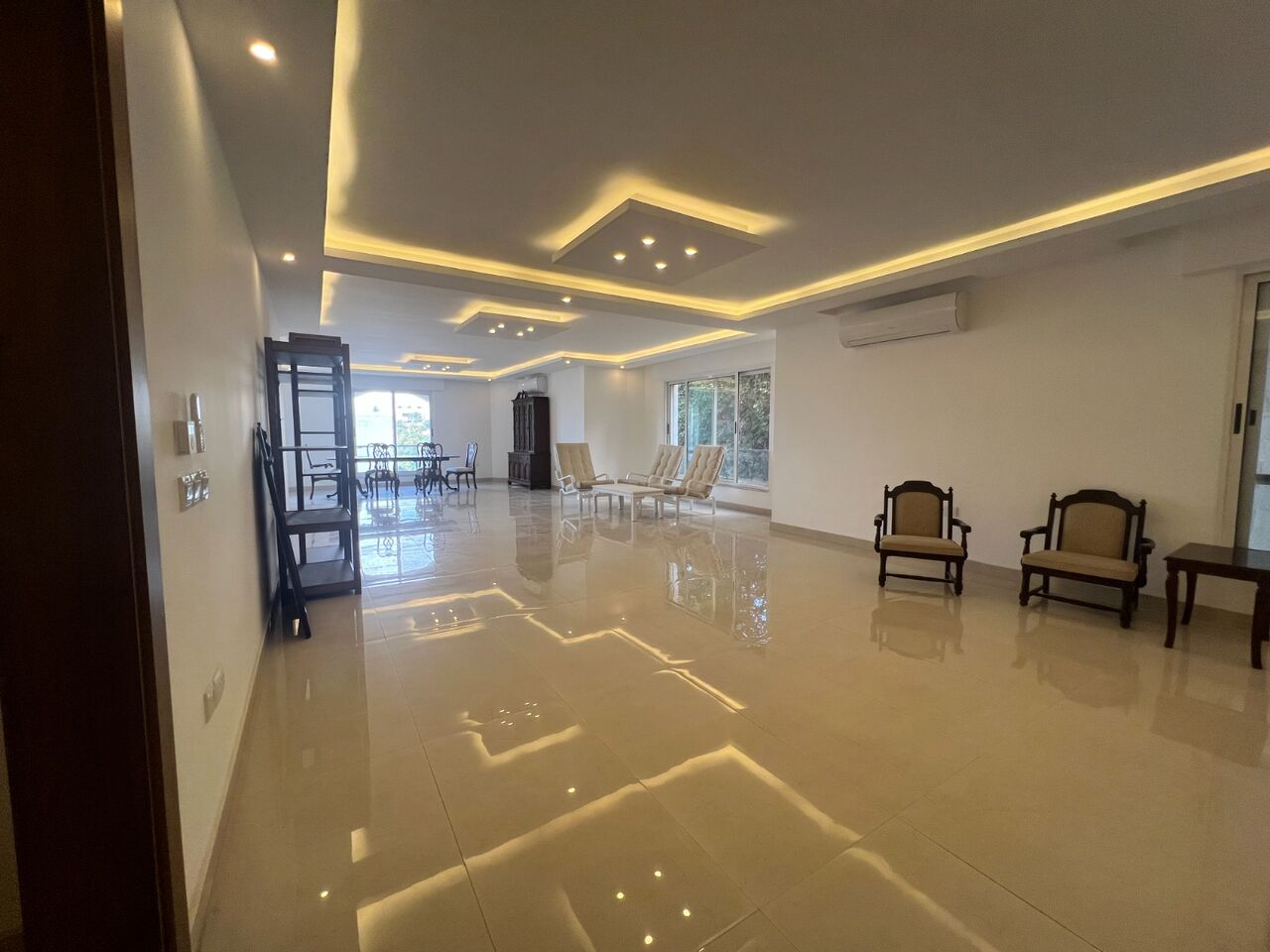 Abdoun, Apartments, Flats, Houses & Villas, JOD 35000/year,  Furnished,  4 BR,  New Semi Furnished 4B Apartment With Big Balcony In Abdoun 00962777688956