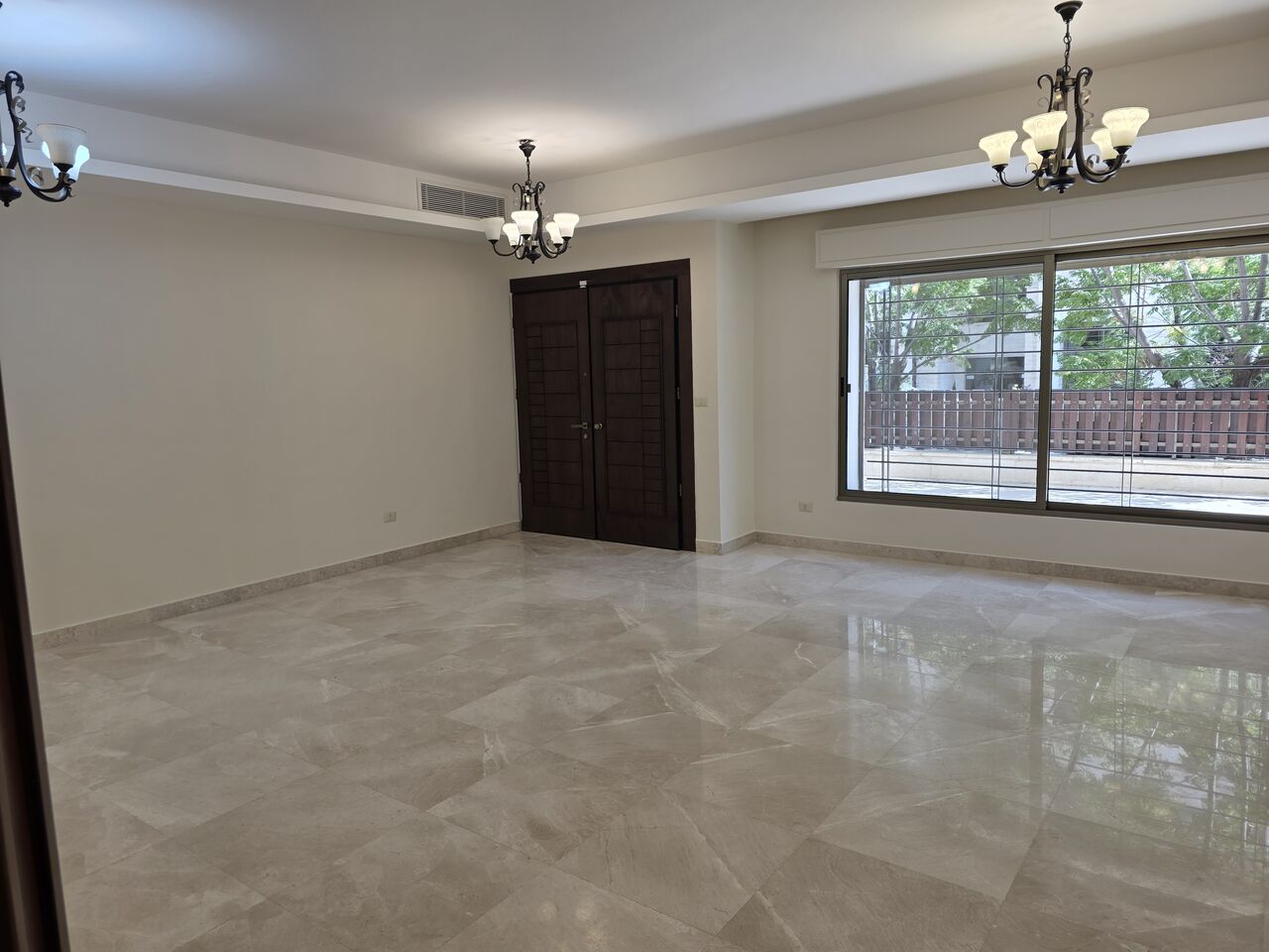Abdoun, Apartments, Flats, Houses & Villas, JOD 20000/year,  3 BR,  Ground Semi Furnished 3B Apart With Outside Terrace In Abdoun 00962777688956
