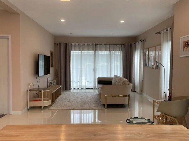 Bangkok, Villas, THB 50000,  51 Sq. Feet,  2-storey Detached House For Rent Near Jemo Market, 2.2 Km., Passorn Bangna - Wongwaen,