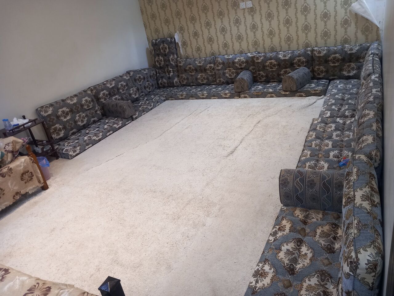 Al Urayja, Furniture, SAR 450,  Flexible Arabic Majlis Sofa Set For Sale – 450 SAR 🛋️