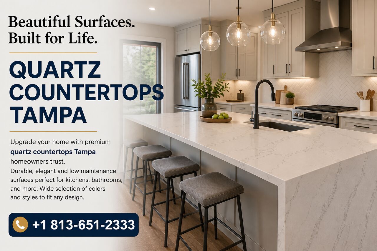 Tampa Bay, Construction, Quartz Countertops Tampa | Custom & Beautiful