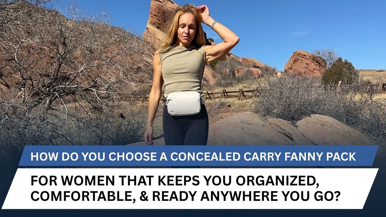 New York, Clothing & Accessories, Concealed Carry Fanny Pack For Women