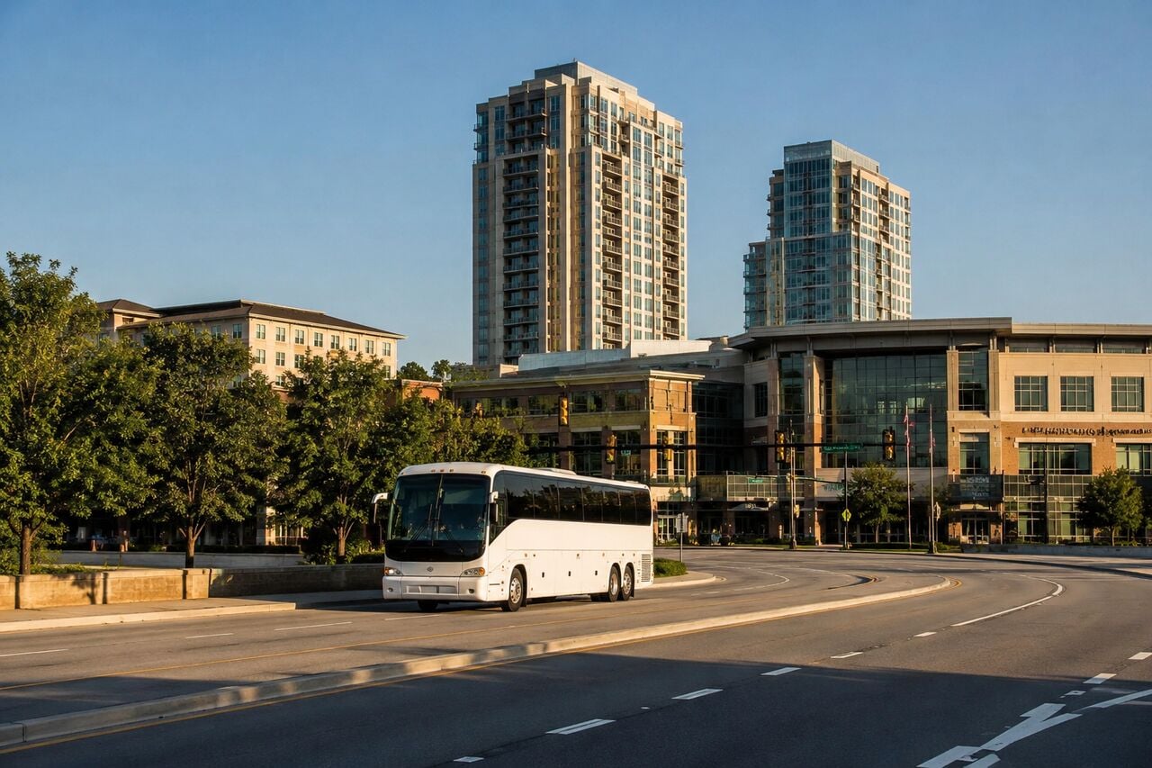 New York, Travel, Sandy Springs Charter Bus Rental For Reliable Group Transportation