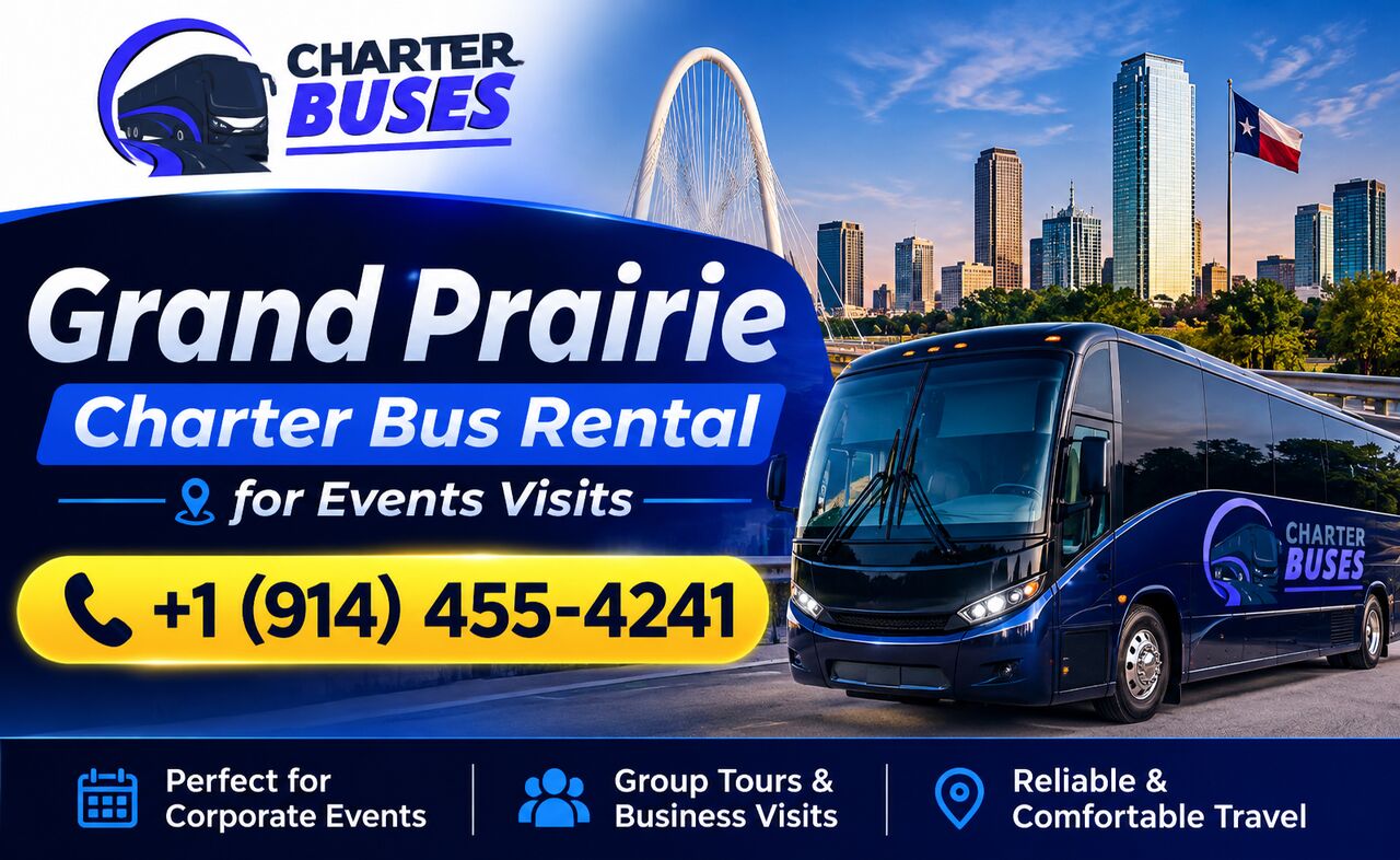 New York, Travel, Rent A Reliable Grand Prairie Charter Bus Rental For Events Visits