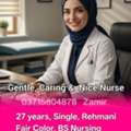 27,  Very Gentle, Caring, Religious, Smart, Fair Color,  Nurse In Riyad