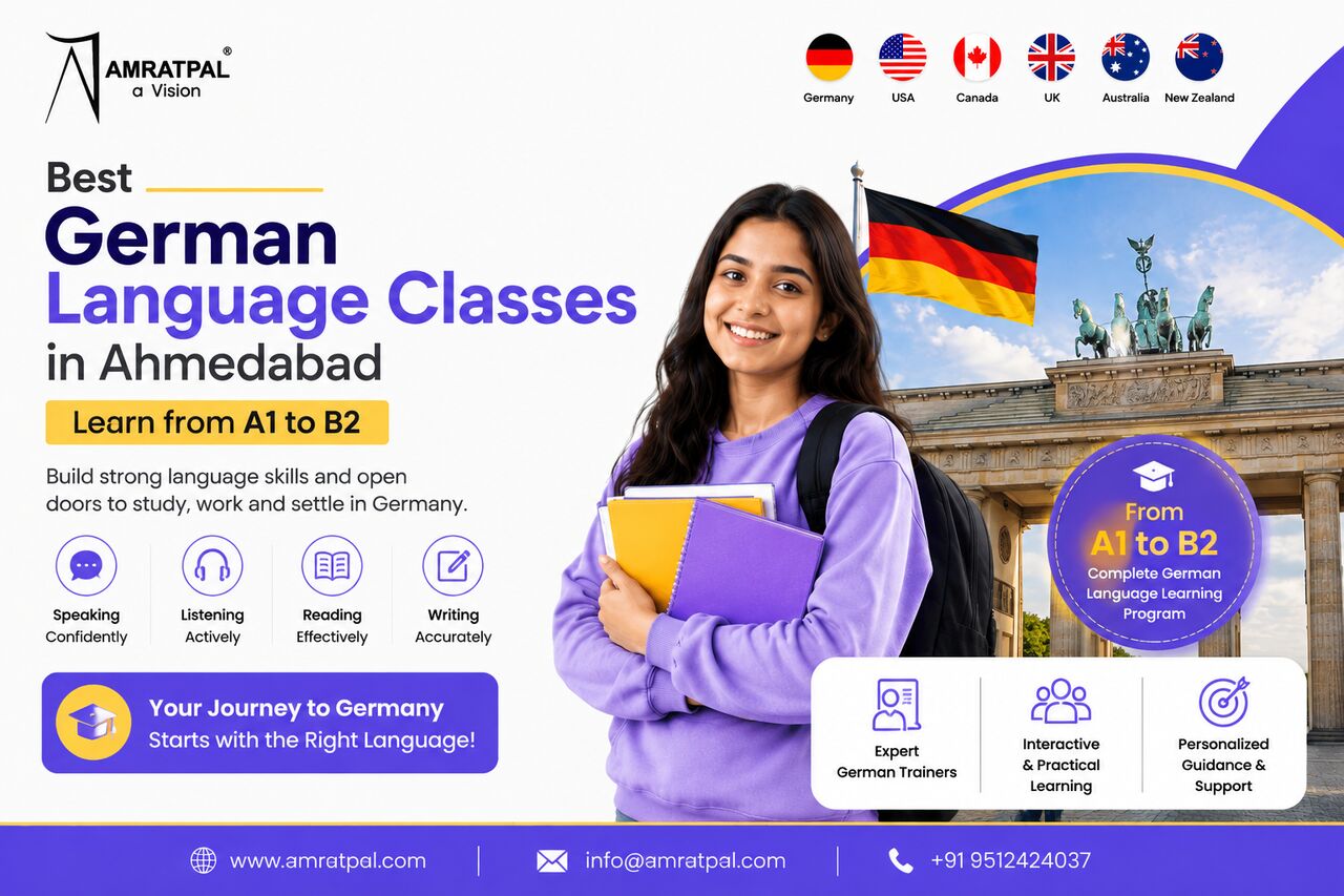 Ahmedabad, Education, Best German Language Classes In Ahmedabad To Learn From A1 To B2