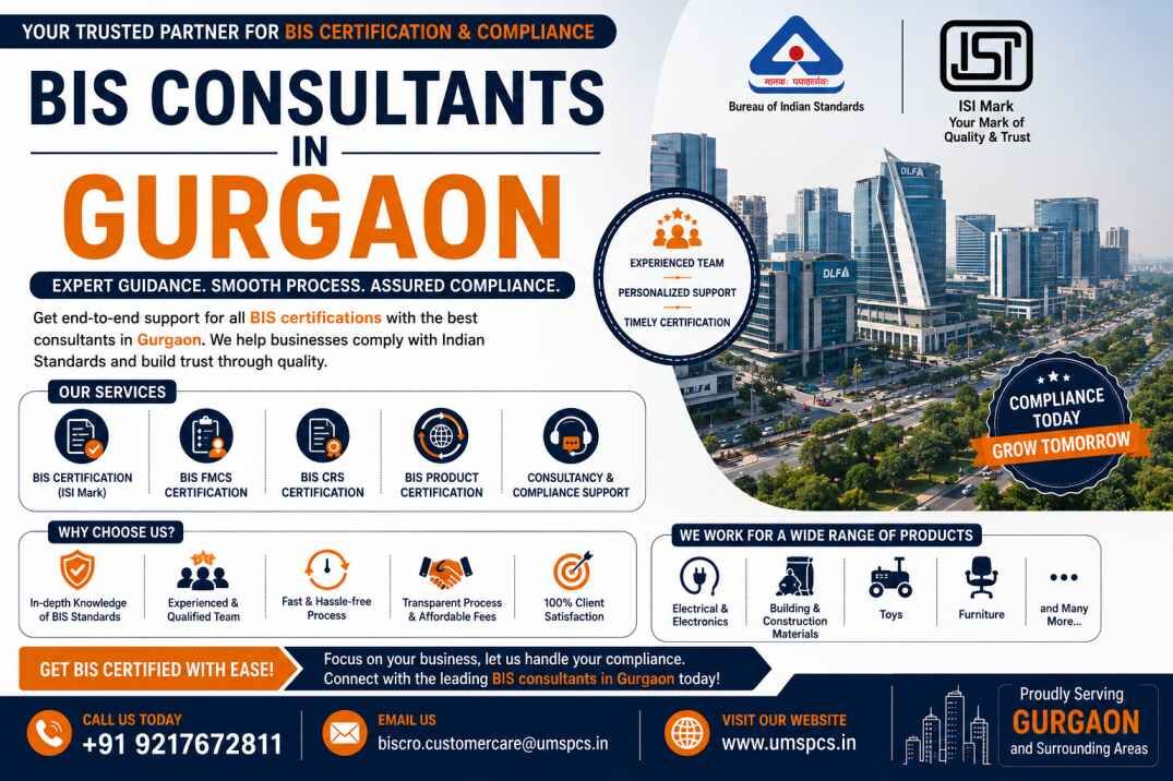 Gurgaon, Legal, Where To Find BIS Consultants In Gurgaon?