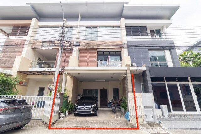 Bangkok, Real Estate For Sale, THB 4190000,  3 BR,  23 Sq. Feet,  3-story Townhome For Sale, Phattramo Town Chaengwattana 19, Walking Distance To The BTS