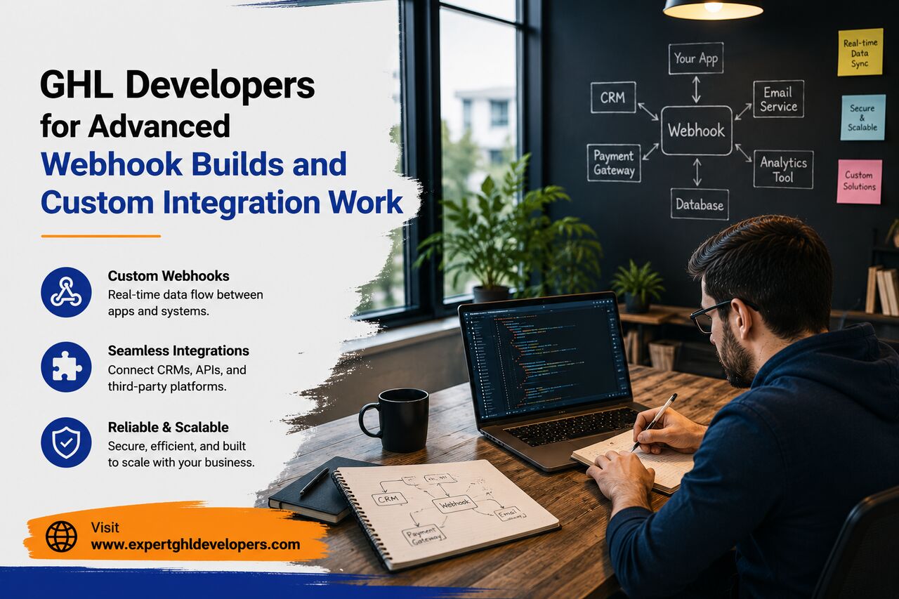 New York, Web Design & Development, GHL Developers For Advanced Webhook Builds And Custom Integration Work