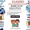Maths Tuition Available From Grade 1 To 10 ,CBSE &IGCSE