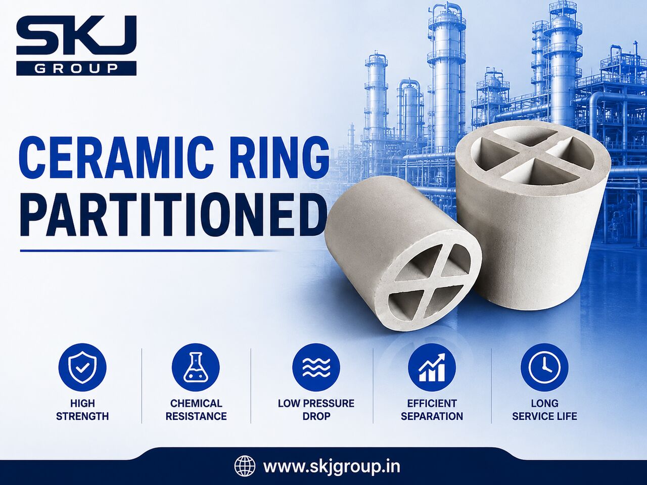 Bhopal, Materials, Quality Checks For Reliable Ceramic Ring Partitioned Supplier Pro