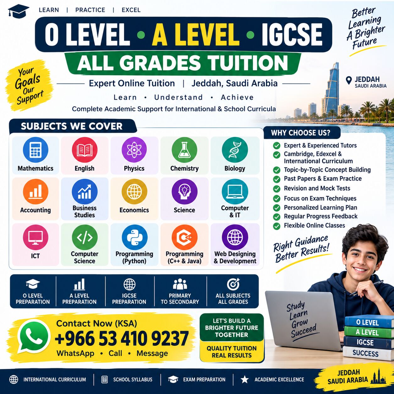 Riyadh, Lessons Wanted, Expert Tuition For Cambridge, Edexcel, IGCSE, GCSE, IB & CBSE