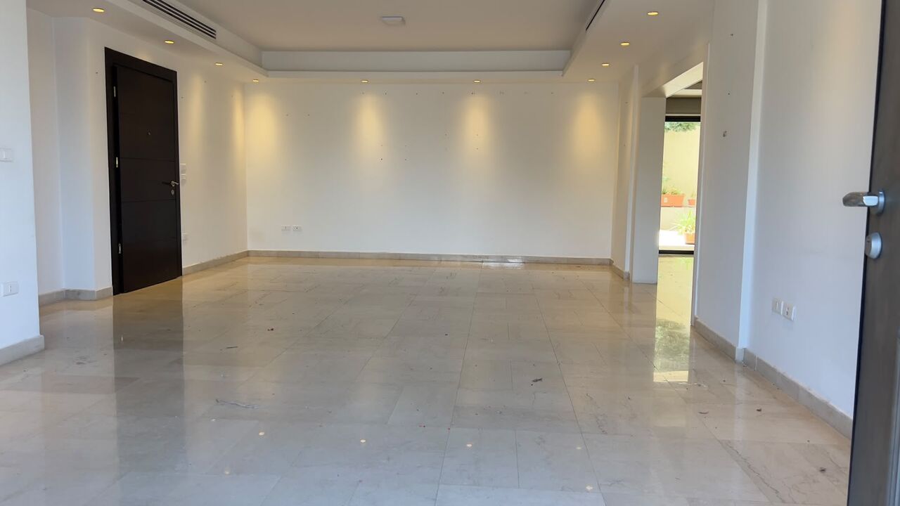 Abdoun, Apartments, Flats, Houses & Villas, JOD 24000/year,  3 BR,  Ground Semi Furnished 3B Apart With Big Terrace In Abdoun 00962777688956