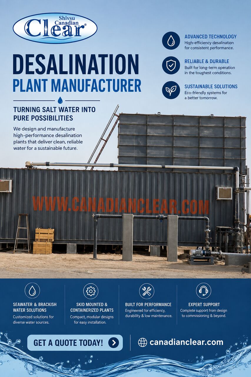 Mumbai, Industrial Machinery, Containerized Desalination Plant
