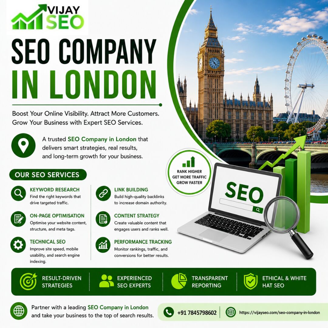 London, Web Design & Development, Best SEO Company In London For Small Businesses