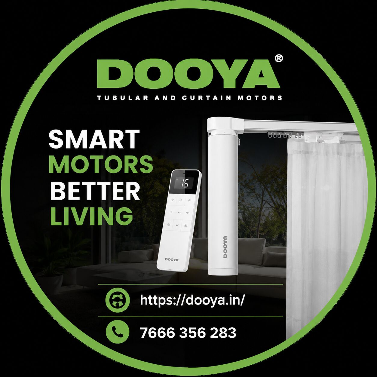 Mumbai, Household, Dooya Curtain Motors