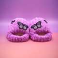 USD 35,  Purple Slides For Women With Plush Comfort And Easy Everyday Style | COZY Craft