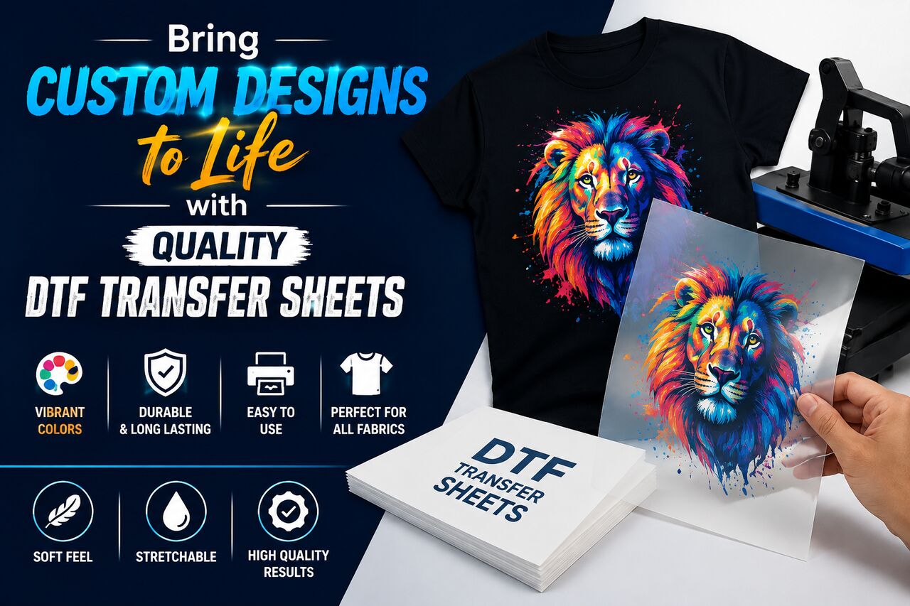 New York, Graphic Design, Bring Custom Designs To Life With Quality DTF Transfer Sheets