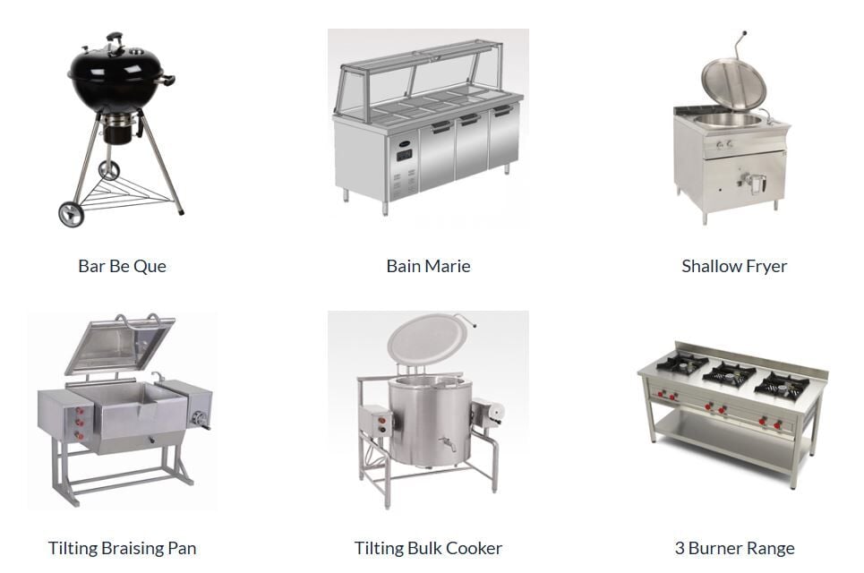 Faridabad, Machinery, Commercial Cooking Equipments | Falcon Exports