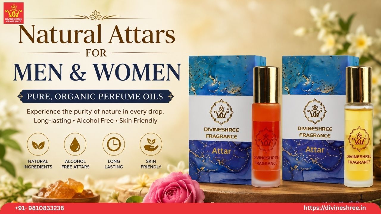 New Delhi, Appliances, INR 200,  Natural Attars For Men & Women &ndash; Pure, Organic Perfume Oils