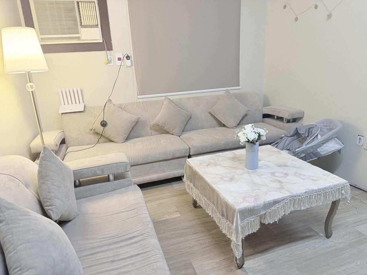 Al Badiyah, Furniture, SAR 600,  9Seater Sofa Set
