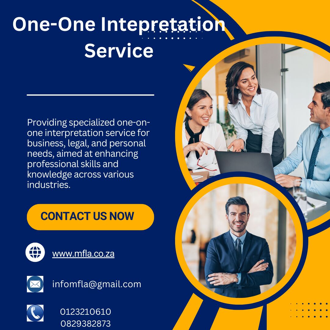 Cape Town, Legal, French-English Professional Interpretation Service