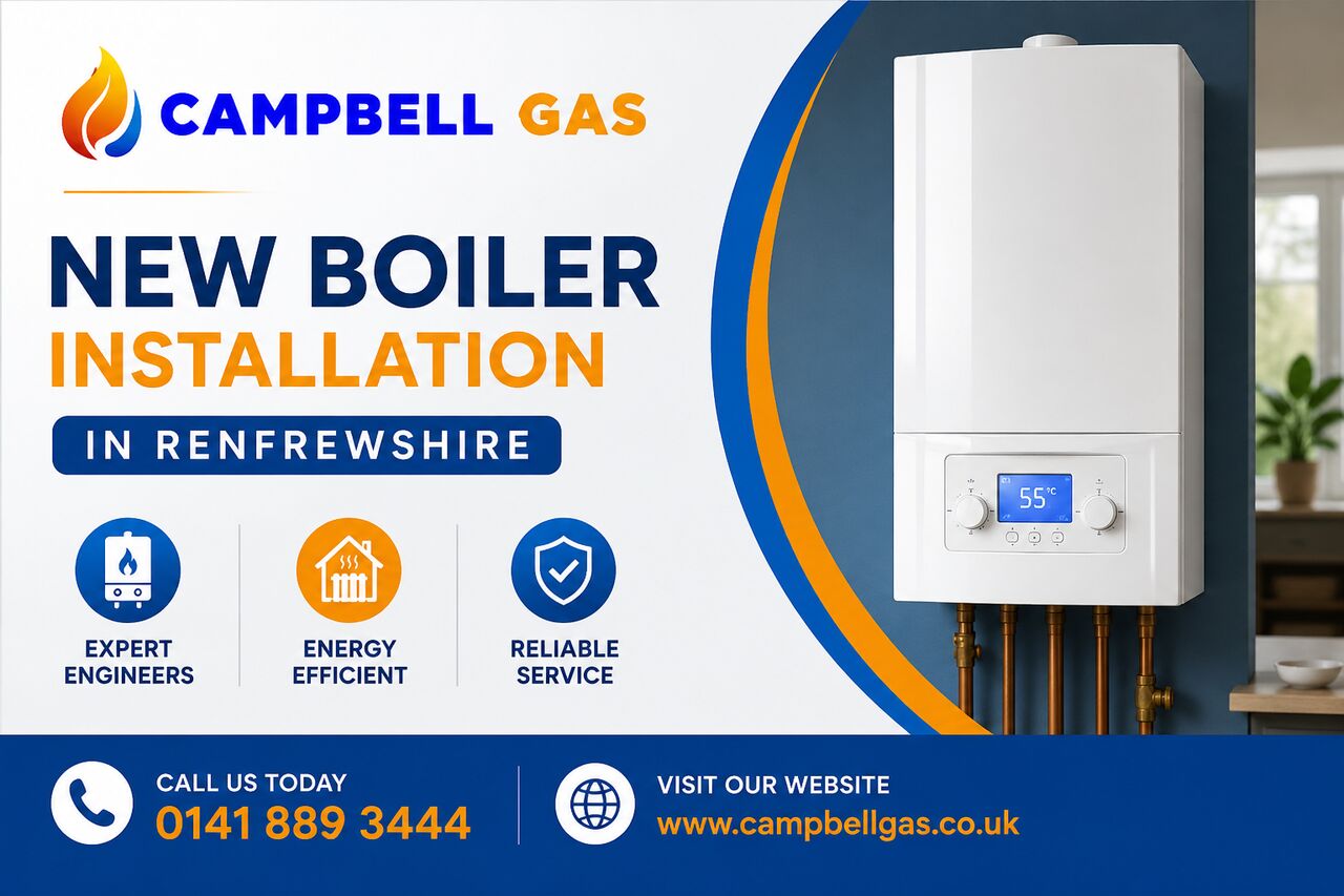London, Appliances, New Boiler Installation In Renfrewshire | Campbell Gas