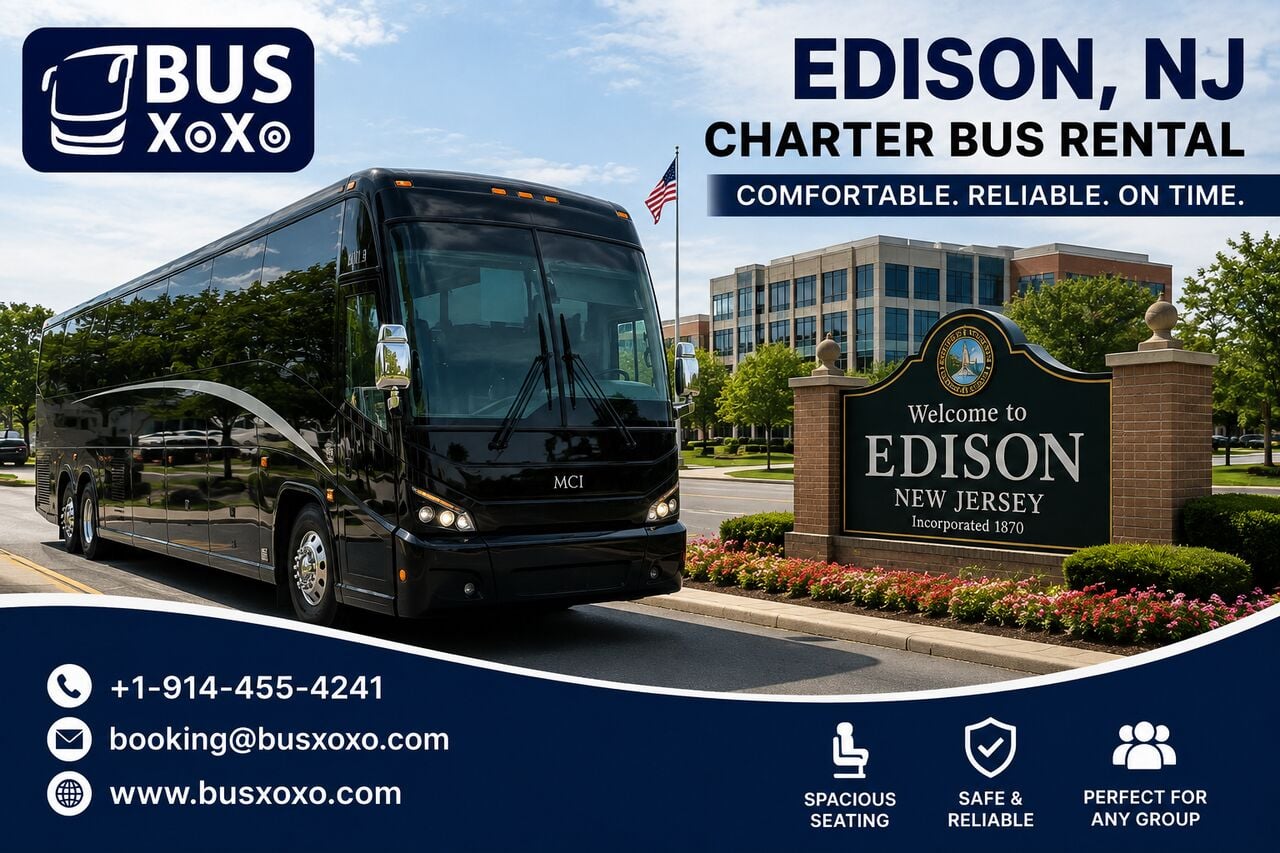 New York, Travel, Book Your Charter Bus For Edison Tours And Long-Distance Trips&rsquo;