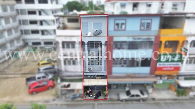 Bangkok, Real Estate For Sale, THB 3190000,  3 BR,  23 Sq. Feet,  Urgent Sale, Special Price, 4-story Commercial Building, Soi Tiwanon 38, Near MRT.