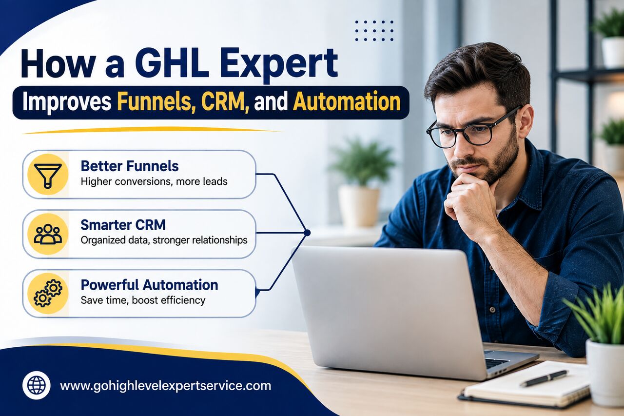 New York, Web Design & Development, How A GHL Expert Improves Funnels, CRM, And Automation