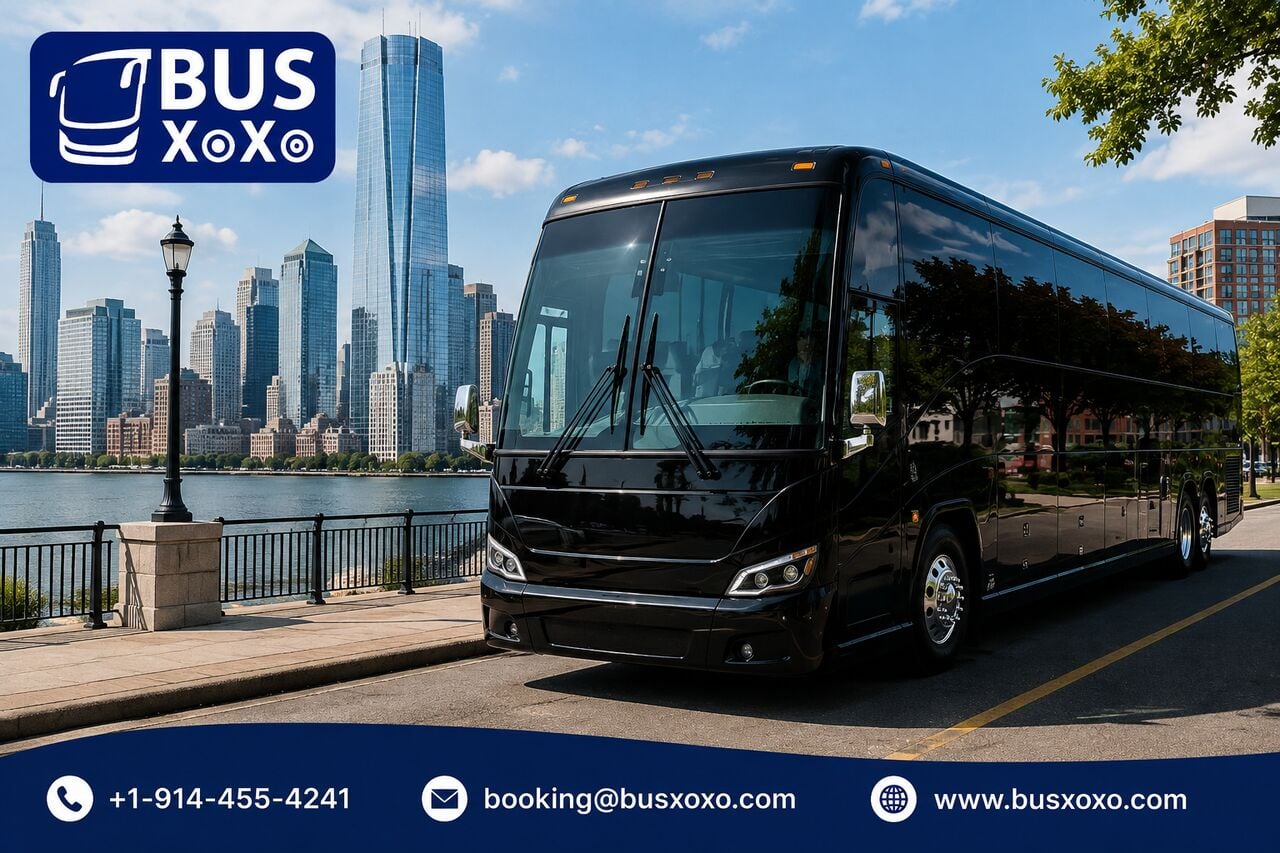 New York, Travel, Book Your Charter Bus In Jersey City For Group Travel