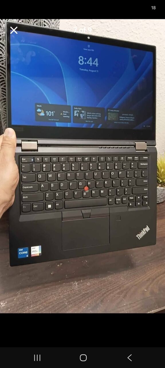Jubail, Computers, SAR 1800,  Lenovo Thinkpad L13 Yoga Touch With Stylus Pen Business Covertible 2-in-1 Laptop